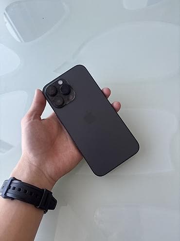 dji mini 4 pro бишкек: IPhone 14 Pro Max, Колдонулган, 128 ГБ, Black Titanium, Коргоочу айнек, Каптама, Куту, 80 % — 2