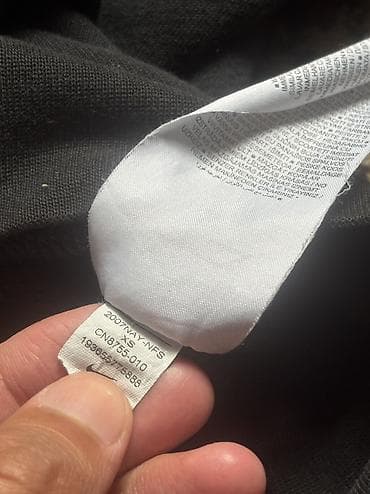 костюм черный: Мужская толстовка, XS, Nike, Б/у, цвет - Черный — 4