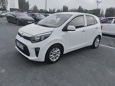 авто в такси: Kia Morning: 2017 г., 0.1 л, Вариатор, Газ, Хэтчбэк — 2