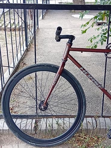 c 180 w 204: Фикс/Сингл спид HORSE H700 SIZE:52-54 руль:pigeon рейзер с грипсами — 7