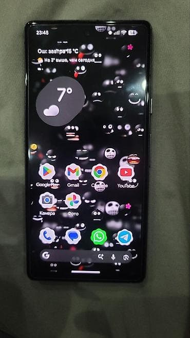 samsung phone: Google Pixel 7a, 128 ГБ, цвет - Серый, eSIM — 1