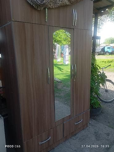 Шифоньер, шкаф для одежды, Прямой, ЛДСП