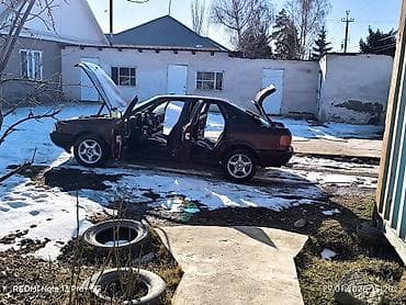 старые авто: Audi 80: 1993 г., 2 л, Механика, Бензин, Седан — 8