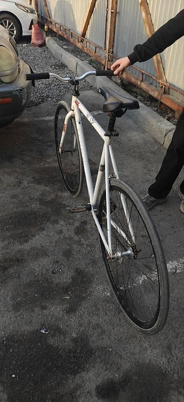 Книги и журналы: Городской фикс-байк - Лёгкая стальная рама и вилка, окраска белая с — 6