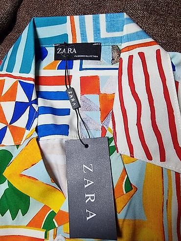 Рубашки: Мужская рубашка, XL, Все размеры, Zara, Новый, Самовывоз — 4