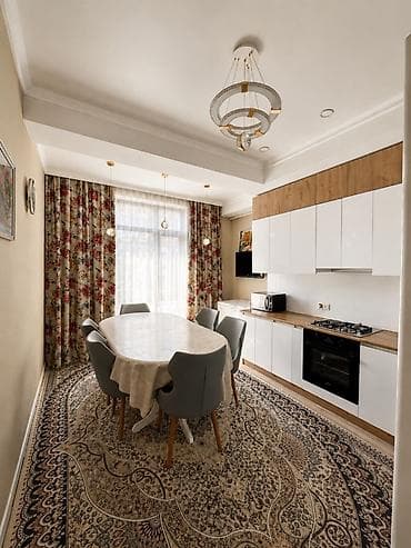 Продажа квартир: 3 комнаты, 88 м², Центральная мечеть Элитка, 2 этаж, Дизайнерский ремонт — 1
