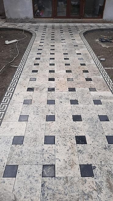 мраморный плитка: Тротуарная плитка, Другая модель, Бетонная, Для двора, Новый — 2