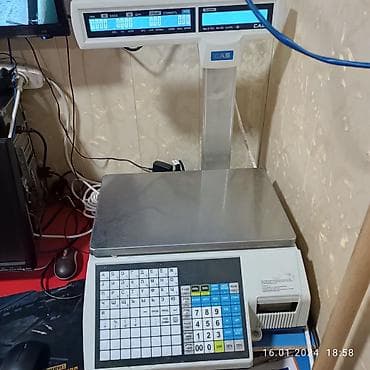 Весы с печатью этикеток, 3 штуки (б/у) (Digi 15 000 тысяч) — 8