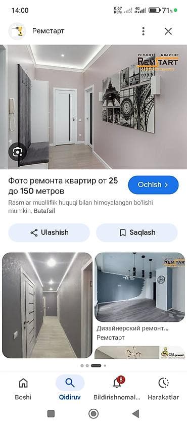 Услуги по строительству и ремонту: Профессиональный ремонт квартир RemStart - Полный комплекс работ для — 1