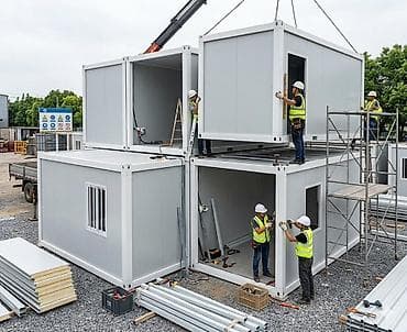 очиститель бассейна: Модульные здания и быстровозводимые контейнерные дома Описание: - — 1