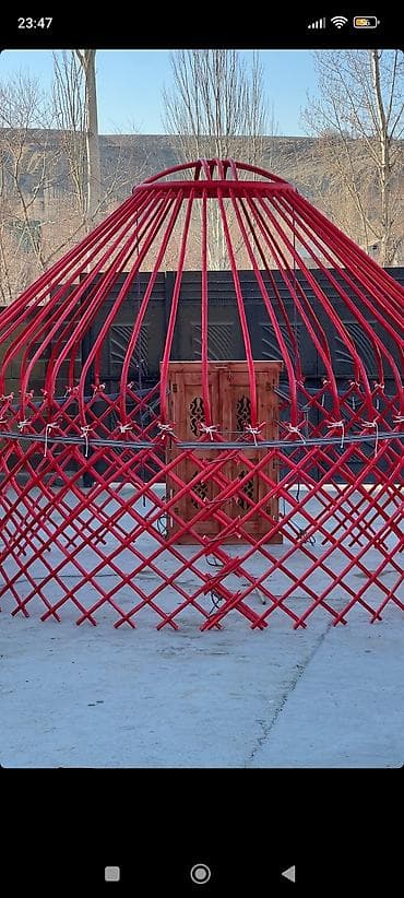 ремонт бани: Аренда юрты, Каркас Деревянный, 85 баш, С полом, Посуда, Самовар — 8