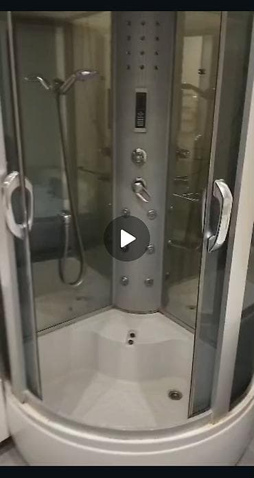 душовой кабинки: Душевая кабина Квадратная, Размер: 90 x 90 см, Покрытие: Прозрачный — 2