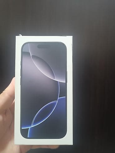 IPhone 16 Pro, Black Titanium, Коробка