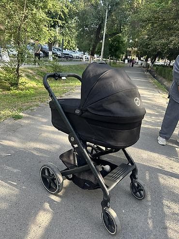 second hend: Коляска, Cybex, цвет - Черный, Б/у, Самовывоз — 7
