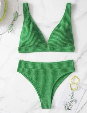 купальники з високою посадкою: Раздельный купальник, Высокая талия, XL — 2