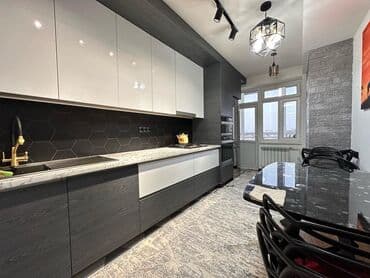 квартира в районе бгу: 3 комнаты, Агентство недвижимости, Без подселения, С мебелью полностью — 3