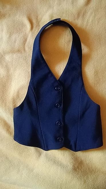 брюки для школы: Школьная форма, цвет - Черный, Новый — 1