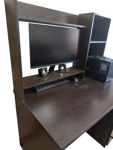 сколько стоит стол для компьютера: Компьютерный стол, Б/у, С полками — 3