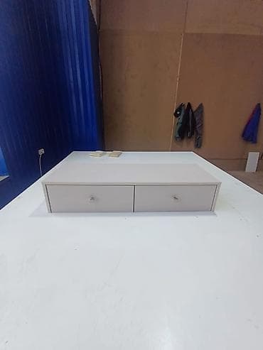 table study: Комплект офисной мебели, Новый, МДФ, Платная доставка, цвет - Белый — 5