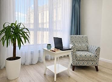 open space: 2 комнаты, Ала-Арча ТРЦ Агентство недвижимости, Без животных, от 6 месяцев, от 1 года, С мебелью полностью — 5