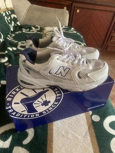 комбинация: Кроссовки, 37, New Balance, Б/у, цвет - Белый, Самовывоз — 3