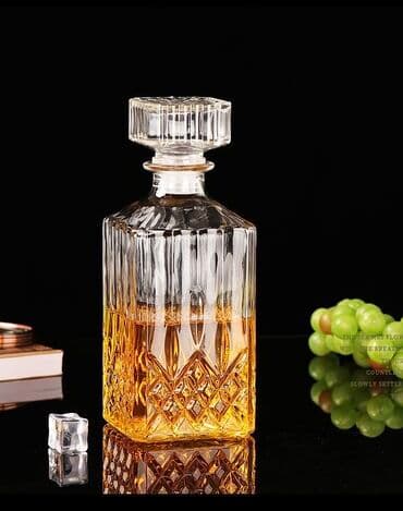 фляги купить: Штоф для крепких напитков. 1. • Графин стеклянный (прочное, толстое — 3