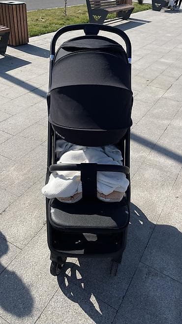 коляска на прокат: Коляска, цвет - Черный, Новый — 2