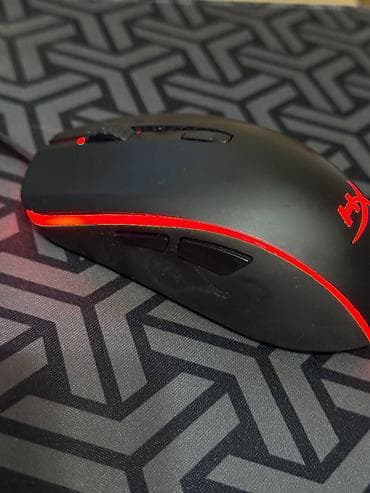 Мониторы: HyperX Pulsefire Surge (проводная) Мышь полностью рабочая, сенсор — 2