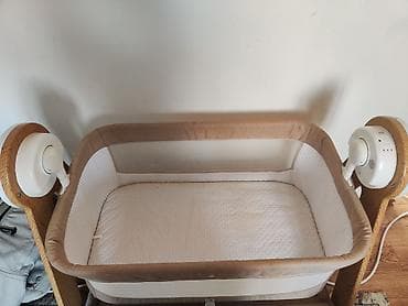 манеж колыбель: Люлька, Колыбель, Дерево, цвет - Бежевый — 2