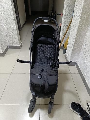 Коляскалар: Балдар арабасы, түсү - Кара, Колдонулган — 1