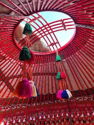 гдз по кыргызскому языку 6 класс н.с.жусупбекова: Аренда юрты, Каркас Деревянный, 85 баш, Казан, Посуда, С полом — 3