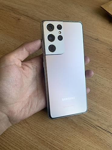 galaxy note20: Samsung Galaxy S21 Ultra 5G, Б/у, 256 ГБ, цвет - Белый, 1 SIM — 4