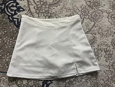 Юбка, Модель юбки: Трапеция, Мини, Трикотаж, По талии