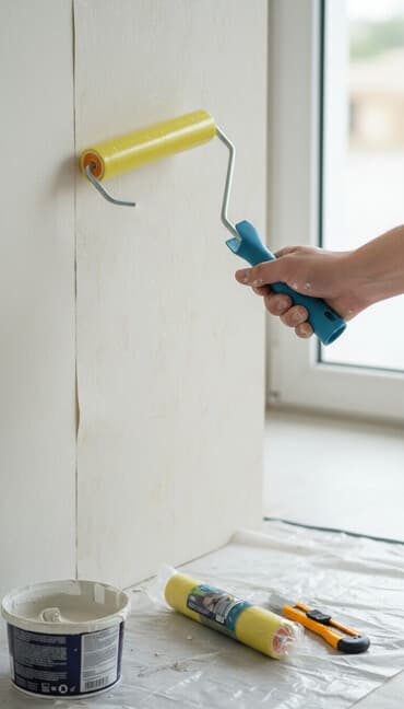 Строительный магазин "Хозмаг": Валик для прикатки обоев «Евро» АКОР - Назначение: прикатка и