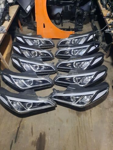 Комплект передних фар Hyundai 2016 г., Б/у, Оригинал