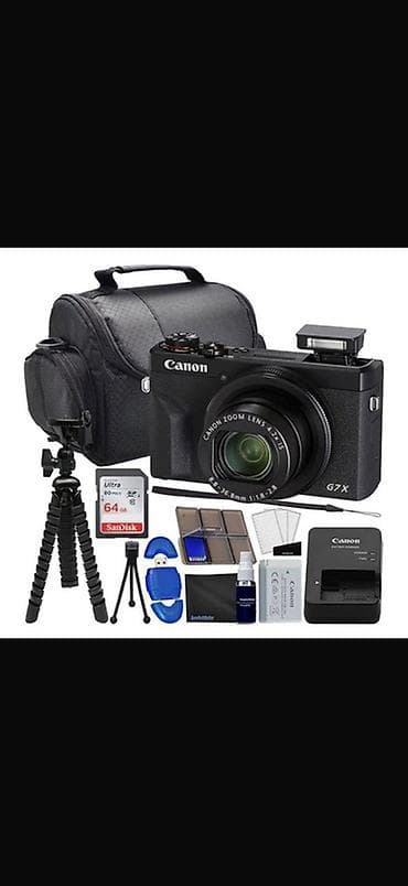 nikon d5100: Компактная камера Canon PowerShot G7 X с полным набором аксессуаров — 1