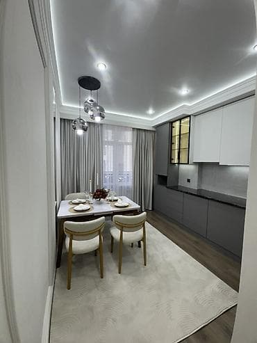 mega hous: 2 комнаты, 73 м², Элитка, 12 этаж, Дизайнерский ремонт — 8