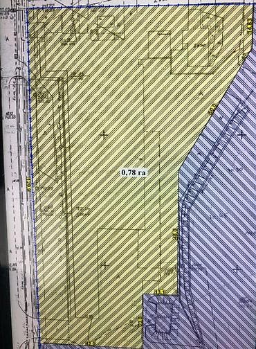 Продается промышленная территория, расположенная на участке площадью
