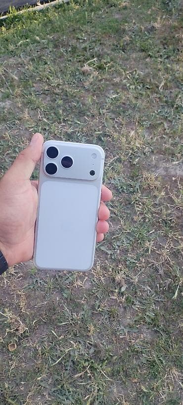 iphone s: IPhone 17 Pro Max, Б/у, 256 ГБ, Белый, Коробка, 99 % — 9