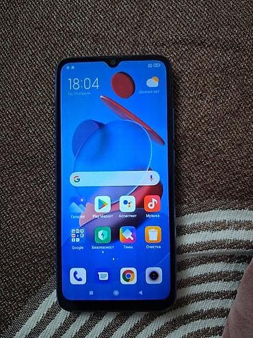 4ж модем: Redmi, Redmi 10C, Б/у, 64 ГБ, цвет - Синий, 2 SIM — 1