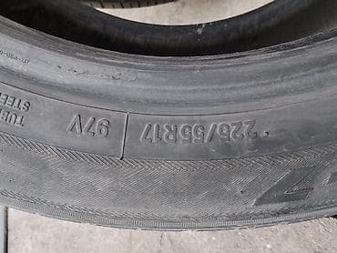 17: Комплект шин 225/55 R17 (4 шт.) Toyo + Kenda, хорошее состояние Продам — 5