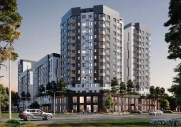 продаю 3х комнатную квартиру: 3 комнаты, 91 м², Элитка, 3 этаж, ПСО (под самоотделку) — 2