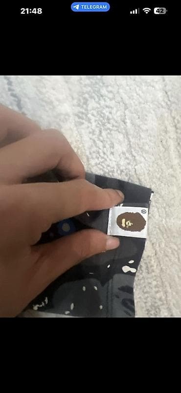 мишка пракат: Футболка A Bathing Ape (BAPE) - Модель: камуфляжная футболка с — 5