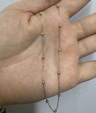 кулон золотое: Цепь для бензопилы, Проба 585, Женские — 2