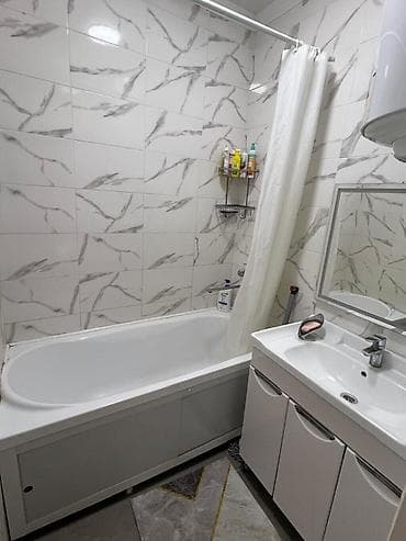 Кыймылсыз мүлк: 2 бөлмө, 68 м², Көк-Жар мкр 106-серия жакшыртылган, 9 кабат, Евро оңдоо — 6