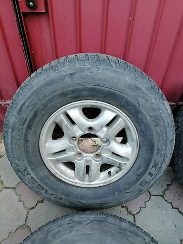 Диски: Колеса в сборе 275 / 70 / R 16, Всесезонная, Б/у, Комплект, Внедорожные (АТ/МТ), Литые, отверстий - 5 — 8