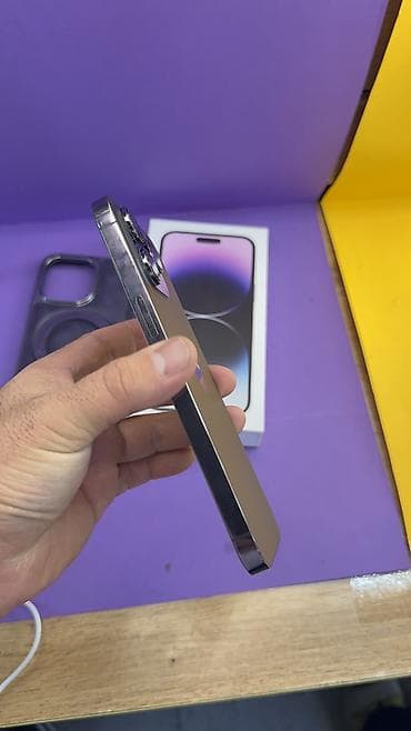 iphone 14 цена бишкек: IPhone 14 Pro Max, Колдонулган, 256 ГБ, Куту, 85 % — 4