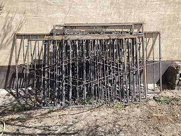 Металлический забор, Другой материал, Без отделки, Новый, Покраска забора