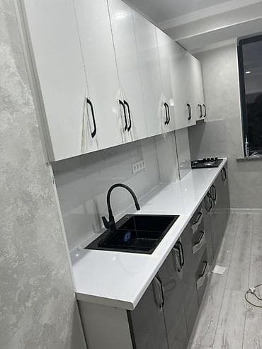 готовый кухонный гарнитур: Кухонные гарнитуры под заказ - Прямые и Г‑образные планировки с — 3