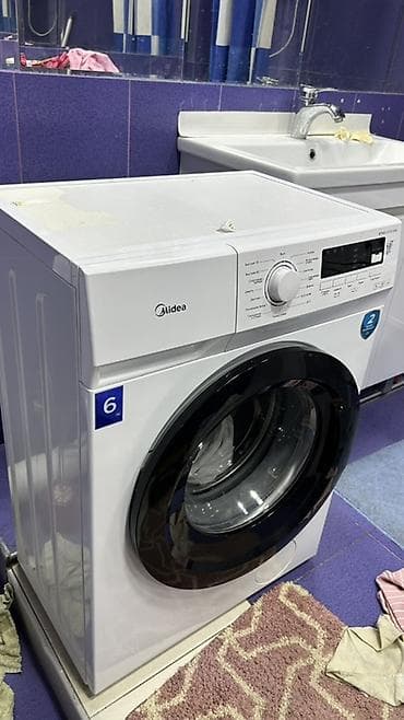 6: Стиральная машина Midea MFN60S-1003 Slim, фронтальная загрузка — 4